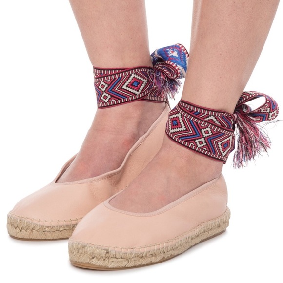 Free People Shoes - NWT Free People Maya Wrap Espadrilles Size 9